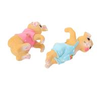 Didiseaon Rabbit Statue Pot Hanger 2pcs Resin Bunny Figurine Flower Pot Hugger Planter Easy Planting Multipurpose Garden Decor Yard Balcony Outdoor