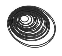 Didiseaon Recorder Drive Belt Belt Replacement Black Rubber Cassette Tape Machine with Elasticity and Noise Reduction Features for Recorder Repair Suitable for Dvd Drive and Cassette