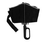 Didiseaon Reflective Ring Buckle Automatic Umbrella Windproof Reverse Folding Portable Sun and Rain Protection with Safety Strip Compact Travel Umbrella for Men and Women