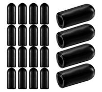 Didiseaon Replacement Airbrush Jar Nozzle Cap Plastic 20PCS Airbrush Bottle Accessories for Professionals and Various Projects