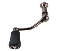 Didiseaon Replacement Fishing Reel Handle Knob with Stainless Steel Rotating Arm Grip Screw Power Handle for Baitcasting Rods Compatible with Lake River and Sea Fishing Ergonomic EVA Grip