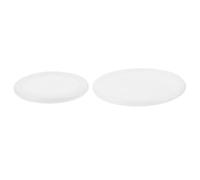 Didiseaon Replacement Stethoscope Diaphragm with Practical Design and Accurate Sound Transmission 2 Pcs for Adults, White Pvc Material for Diagnostics