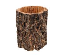 Didiseaon Reptile Hide Cork Bark: Cork Rounds Reptile Hide Cave Hollow Tree Trunk Amphibian Habitat Hideouts Crab Climbing Shelter Sleeping Cave for Gecko Lizard Snake Terrarium Decor