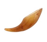 Didiseaon Resin Gua Sha Tool Large Hornlike Shape Deep Tissue Massage Comfortable Grip Skin Care Complete Stone Massage Tool for Muscle Relief and Relaxation