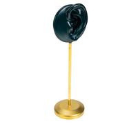 Didiseaon Resin Metal Jewelry Rack with Double-hole Design, Green Earring Stand Display for Gallery and Storefront Use