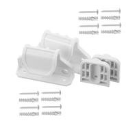 Didiseaon Retractable Gate Replacement Hardware Kit with Extension and Wall Mount Brackets Secure Drill Mount Installation for Pet Various Door Frame Widths Quick Repair Parts