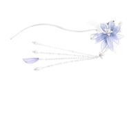 Didiseaon Retro Floral Headdress Chinese Style Hair Sticks Tassels Elegant Hair Chopsticks for Women