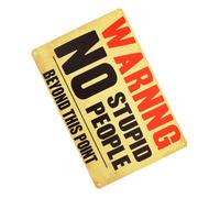 Didiseaon Retro Iron Sign Plate Private Property Warning Notice for Garden Wear-resistant Material with Large Bold Letters Vintage Style Decorative Outdoor Safety Sign