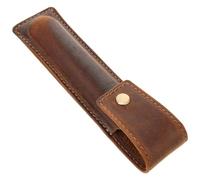 Didiseaon Retro Leather Pen Sleeve Pouch Single Fountain Pen Holder and Scratch Resistant Design Elegant for Everyday Use and Protection