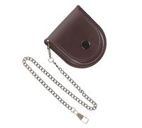 Didiseaon Retro Pocket Watch Storage Bag Pu Material Protective Pouch for Pocket Watch Portable Design for Outdoor Use Practical for Fathers and