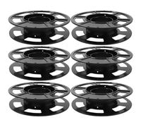 Didiseaon Reusable Filament Spool Holder Smooth Spool Management 6pcs with Modern Hollow Abs Design and Easy Carrying for 3D Printer Filament