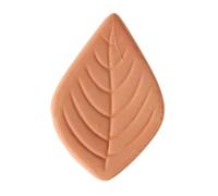 Didiseaon Reusable Terracotta Brown Sugar Saver Softener Leaf Shape for Food Storage Containers Keeps Brown Sugar Soft and Fresh Suitable for Home Kitchen Bakery Restaurant Use