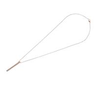 Didiseaon Rose Gold Cylindrical Ash Necklace Perfume Pendant Memorial Keepsake Jewelry for Loved Ones Lightweight Commemorative Urn Pendant for Family Remembrance