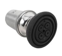 Didiseaon Rotatable Cane Feet Cap Rubber Walking Stick End Protector Cane Grip Accessory for Walking Aids Replacement Tips for Elderly