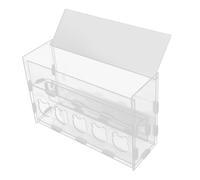 Didiseaon Rutin Chicken Feeder and Water Dispenser Lightweight Poultry Feeding Container with Splash Design Easy to Clean for Chickens Quails and Birds