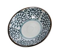 Didiseaon Sauce Plate Lightweight and Easy to Carry 3.25 Inch Side Dish Plate Retro Japanese Style Ceramic for Soy Sauce and Appetizers at Home Or Food Shops