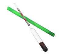 Didiseaon Scale Hydrometer for Home Brew Beer Alcohol Measurement High Borosilicate Glass Wort Tester with Clear Color Scale for Specific Potential Alcohol Brix Density Testing