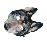 Didiseaon Scary Werewolf Mask with Headband Realistic Animal Mask for Halloween Cosplay Parties Comfortable Fit for All Head Exceptional Craftsmanship and Detail Versatile Costume Accessory