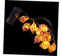Didiseaon Sea Conch LED String Lights Outdoor Hanging Decoration LED Beads Battery-Powered Nordic Style for Garden Patio Warm Soft Glow Lamp for Home and Party Ambiance