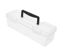 Didiseaon Seed Package Storage Organizer Box Large Plastic Storage Container Handle Portable Gardening Seed Packet for Home and Garden
