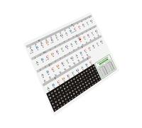 Didiseaon Self Adhesive Piano Keyboard Sticker for Beginners Key Electronic Piano Accessory Easy to Install and Remove Without Residue for Developing Playing Habits