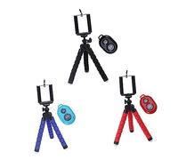 Didiseaon Selfie Stick Phone Tripod Selfie Stand with Wireless Remote 360 Degree Rotating Extendable Portable Holder Big Mouth Antiskid Clip for Phone Camera