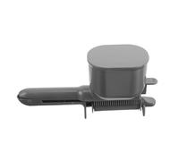 Didiseaon Semi Automatic Hair Dye Brush Comb with Roller Teeth for Precise Coloring and Highlighting Light Grey Multi Functional Hair Styling Accessory Clean Dye Application Tool