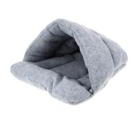 Didiseaon Semi-enclosed Hamster Sleeping Bed for Small Animals, Lightweight Cloth Material Fashion Design, Provides A Warm and Relaxing Place for Hamsters and Pigs, Easy to Carry Winter Nest