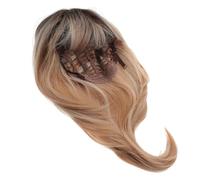 Didiseaon Short Wig Women Synthetic Middle Part Straight Hair Wig Shoulder for Halloween Party