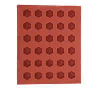 Didiseaon Silicone Hexagon Brick Mold for Dollhouse Building Material with Effortless Demolding and Versatile Application for Miniature Bricks and Miniature Architecture Projects