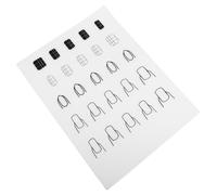 Didiseaon Silicone Nail Art Practice Mat Large Reusable Nail Painting Pad for Manicure Artists DIY Stamping Workspace Portable and Lightweight