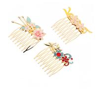 Didiseaon Simple Appearance Hair Combs Pcs Girls Headpiece Flower Hair Clips Wedding Hairpin Women's Side