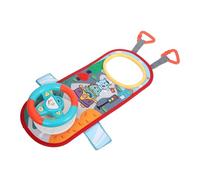 Didiseaon Simulation Steering Wheel for Educational Driving Attachment for Car Backseat Interactive Cognitive Development and Motor Skills Learning Suitable for Indoor and Outdoor Play