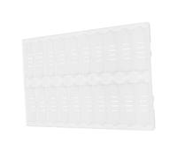 Didiseaon Slot Microscope Slide Holder Staining Tray for Laboratory Use Plastic Storage Rack for Secure Slide Drying and Organizing for Efficient Experiment Handling