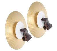 Didiseaon Small Alloy Hand Cymbals for Performance Percussion Instrument Lightweight Band Cymbals for School and Beginner Use Random Color