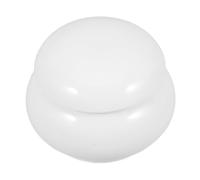 Didiseaon Small Ceramic Pet Urn for Ashes with Sealed Lid Portable Memorial Keepsake for Dog and Cat Cremation Compact White Container to Honor and Store Precious Remains