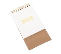 Didiseaon Small Desk Calendar Spiral Bound Functional Desktop Planner for Home Office School with Smooth Page Flip and Ample Note Space for Detailed Monthly Scheduling
