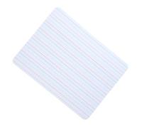 Didiseaon Small Dry Erase Board Double Sided Whiteboard with Four Line and Three Design Handheld Writing Board for Teens Learning Office Chalkboard for Creative Drawing and Writing