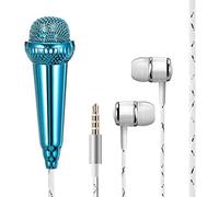 Didiseaon Small Microphone Portable Vocal Microphone for Voice Recording for Singing in Karaoke Bars Home