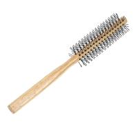 Didiseaon Small round Brush Blow Drying Comb 2.5 Inch Compact Reliable round Hair Brush with Schima Superba and Nylon Bristle for Hair Styling and Adding Volume