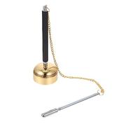 Didiseaon Small Wooden Fish Temple Dharma Ritual Utensil Adjustable Buddhist Prayer Instrument for Temple and Meditation Use