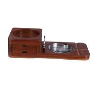 Didiseaon Solid Wood Cigar Holder Box Drawer Ashtray Wooden Whiskey Tray for Equipment for Home Decor