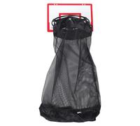 Didiseaon Space-saving over Door Laundry Basket with Basketball Rim Style, Breathable Mesh Material and Wooden Frame, Lightweight Hanging Laundry Hamper for Bedroom Or Nursery Storage