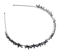 Didiseaon Sparkling Snowflake Hairband for Women with Comfortable Zinc Alloy and Rhinestone Material, Pressure Fit Design for Holiday and Party Wear