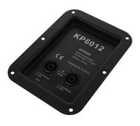 Didiseaon Speaker Terminal Connector Plate with Wide Compatibility Iron Material Square Shape and Lightweight Speaker Box Wire Connector for Stage Equipment and Occasions