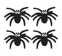 Didiseaon Spider Halloween Headband 4 Pack Spider Hairpin Details for Parties Costumes