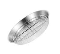 Didiseaon Stainless Steel Baking Tray with Mesh Rack Multi Function High Temperature Resistant Grill Pan for Roasting and Baking Large Outdoor BBQ Tray Oil Draining Design for Healthier