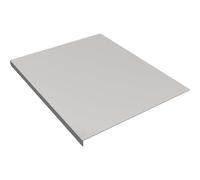 Didiseaon Stainless Steel Chopping Board: Metal Cutting Board for Kitchens Large Worktop Saver Counter Protector for Food Prep Bread Meat Vegetable, 70x58cm