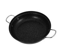 Didiseaon Stainless Steel Korean Pan with Double Handles Metal Wok for Kitchen Cookware High Temperature Resistant Hot Pot and Seafood Cooking Pot with Bottom for Uniform Heat Distribution