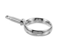 Didiseaon Stainless Steel Side Mounted Paddle Bracket 57mm Oar Lock | Boat Gunwale Fitting, Fork Design for Kayaks and Small Boats, Silver Finish, Saltwater Use